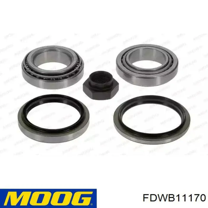 Comprar FDWB11170 Moog Cojinete de rueda delantero