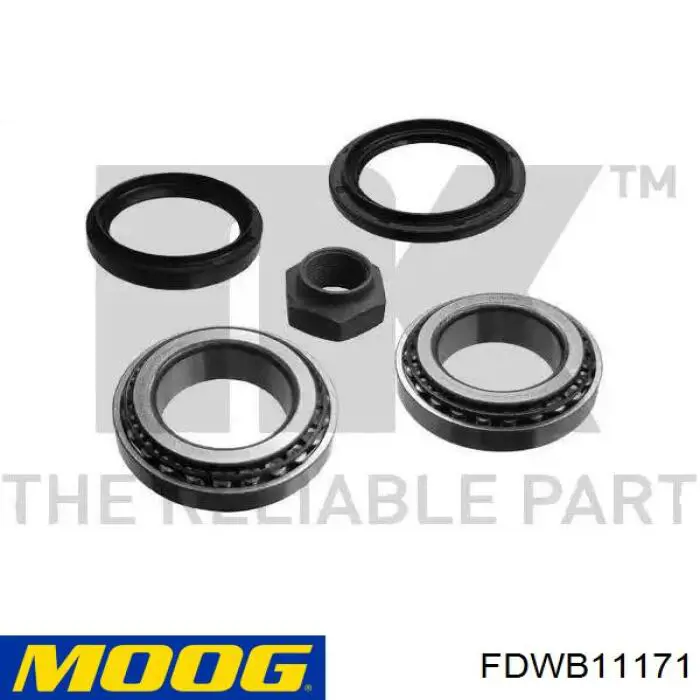 Cojinete de rueda delantero Ford Fiesta GBFT