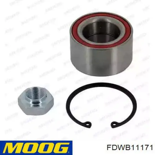 Cojinete de rueda delantero Ford Fiesta GBFT