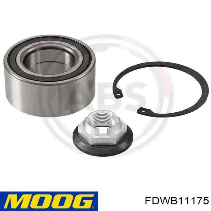 Cojinete de rueda delantero Moog FDWB11175 precio, desde 36,56 EUR