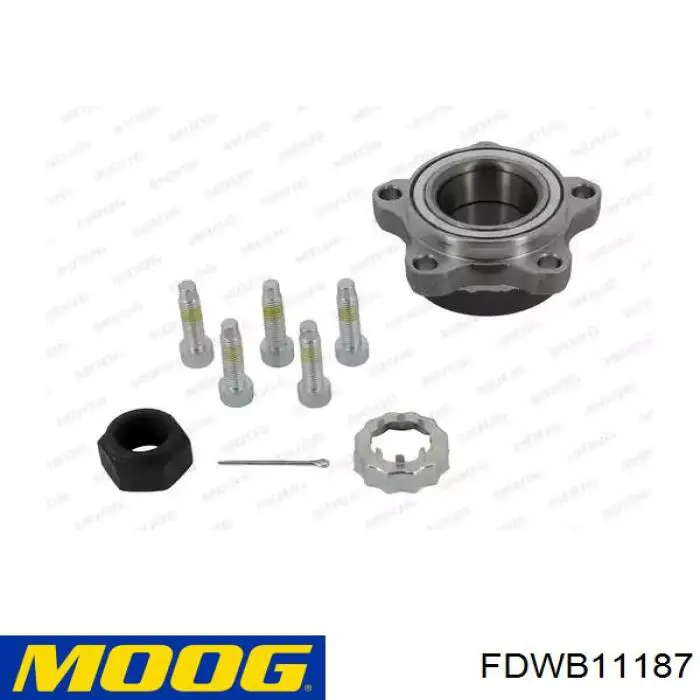 Cojinete de rueda delantero Moog FDWB11187 precio, desde 45,07 EUR