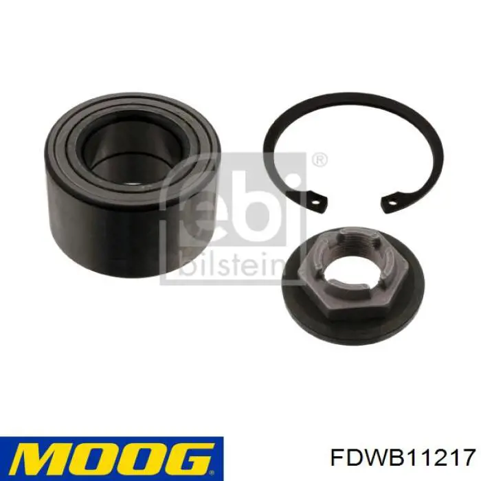 MOOG FDWB11217 término análogo MOOG FD-WB-11217 cojinete de rueda trasero