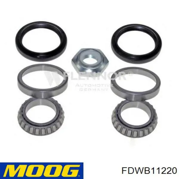 Comprar FDWB11220 Moog Cojinete de rueda trasero