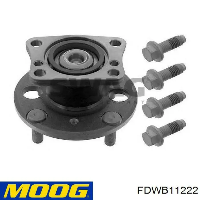 Cubo de rueda trasero Ford Fiesta CB1