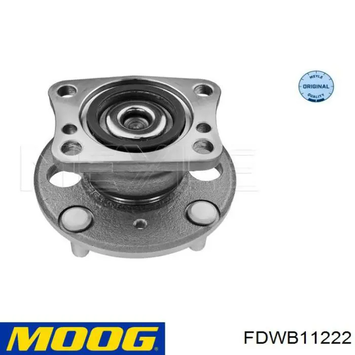 FDWB11222 Moog cubo de rueda trasero