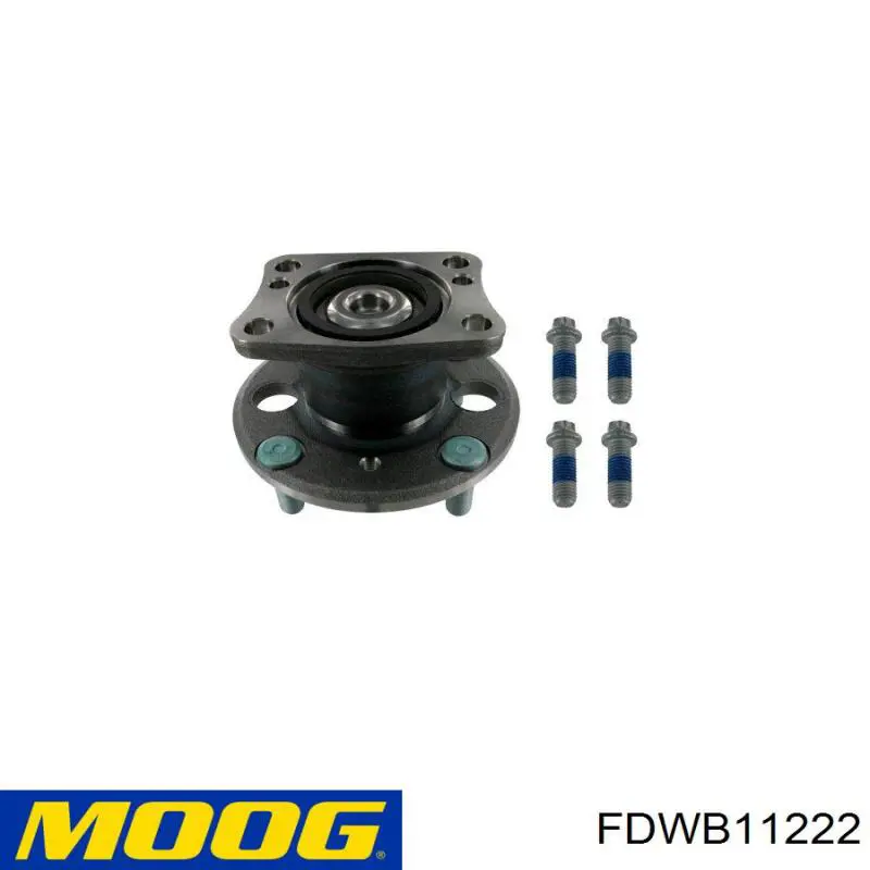 Cubo de rueda trasero Ford Fiesta CB1
