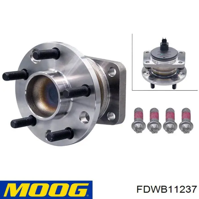 Cubo de rueda trasero Jaguar X-type CF1
