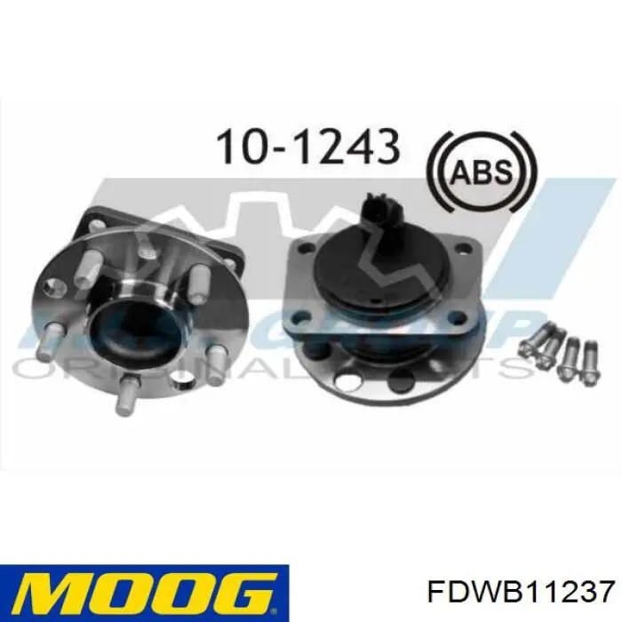 Cubo de rueda trasero Jaguar X-type CF1