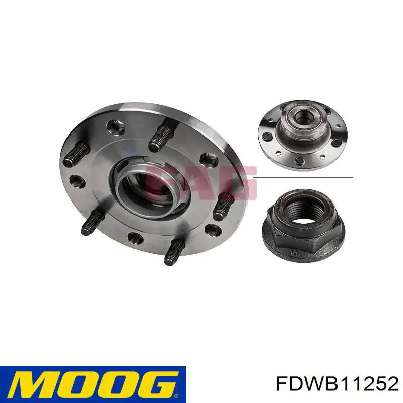 Cubo de rueda trasero AS590132 Aslyx