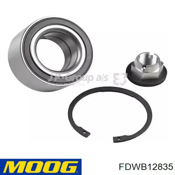 FD-WB-12835 Moog cubo de rueda trasero