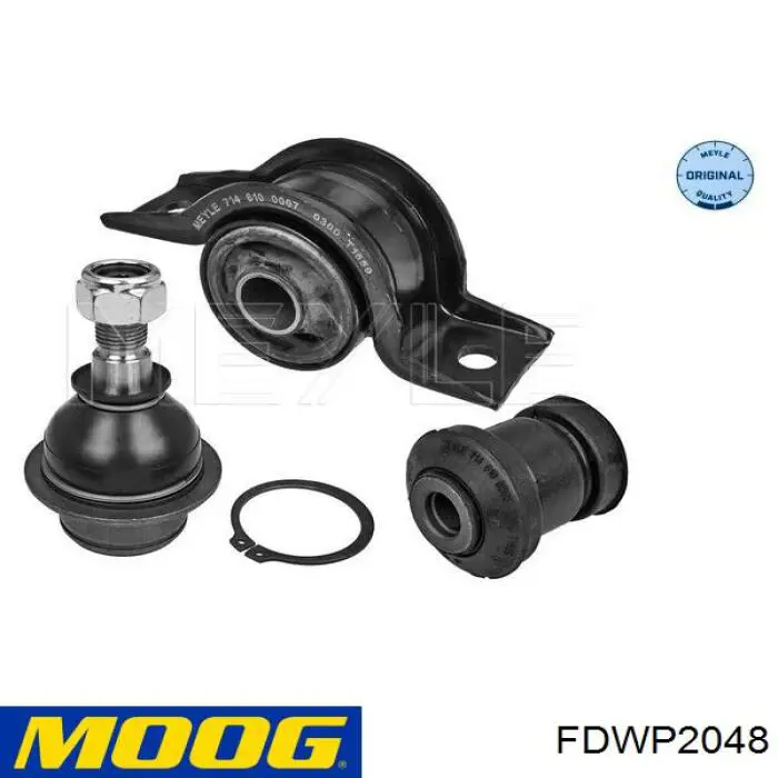 Brazo inferior izquierdo de la suspensión delantera Mapco 59674