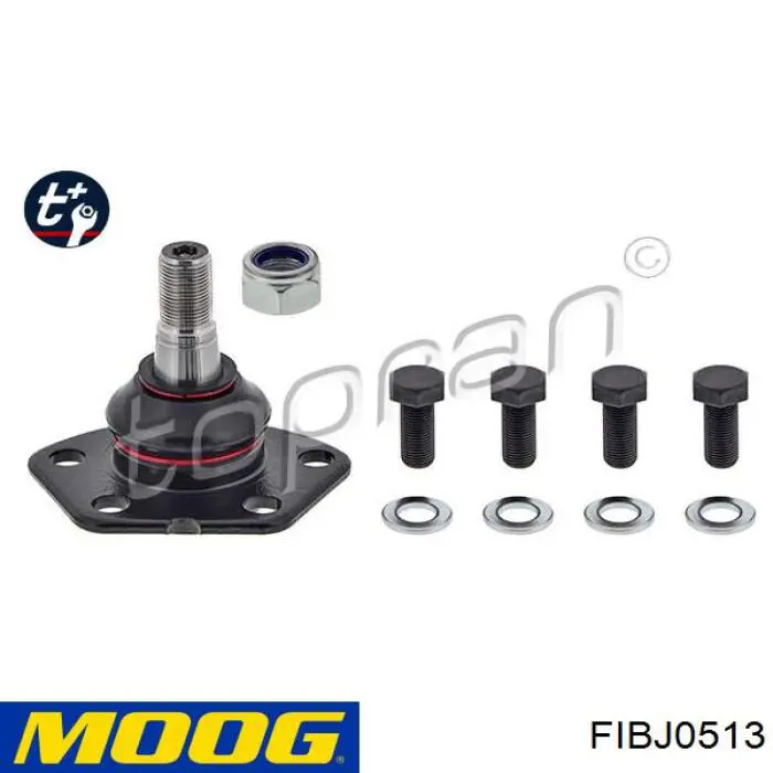 Comprar FIBJ0513 Moog Rótula inferior de suspensión