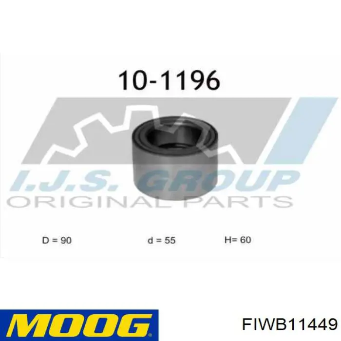  Moog FIWB11449 precio, desde 128,20 EUR