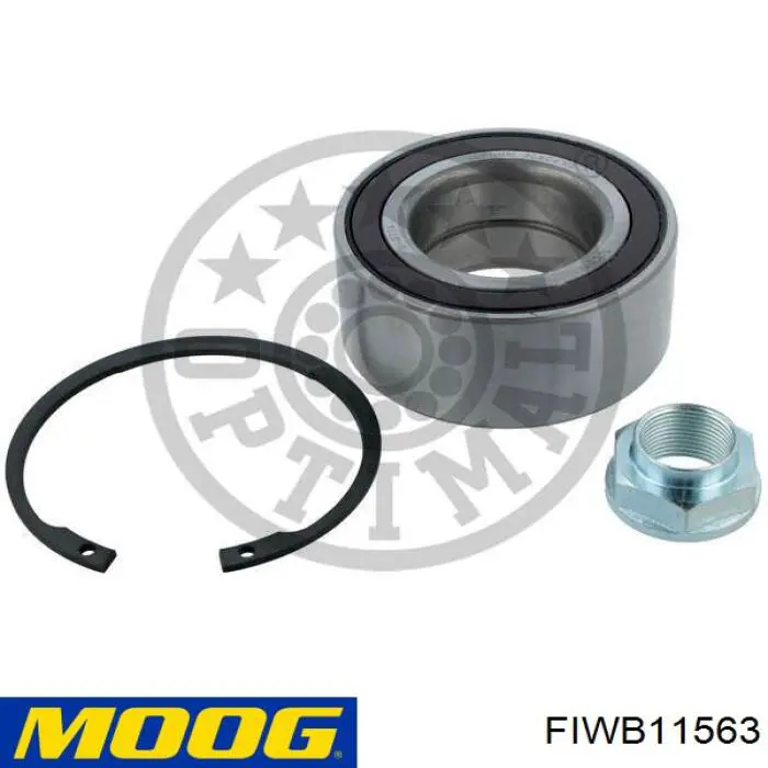 Cojinete de rueda delantero 90454 Metalcaucho