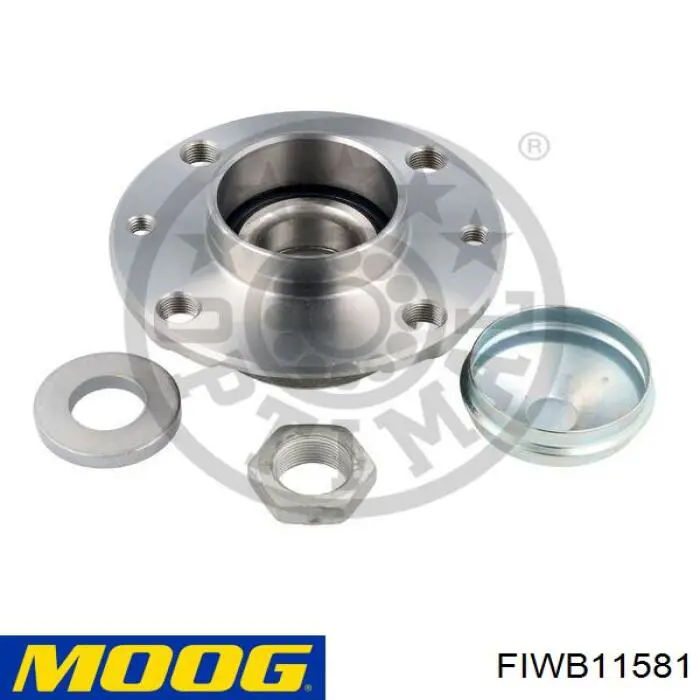 Buje de rueda Moog FIWB11581 precio, desde 44,10 EUR