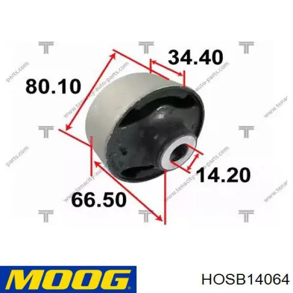 Comprar HOSB14064 Moog Silentblock