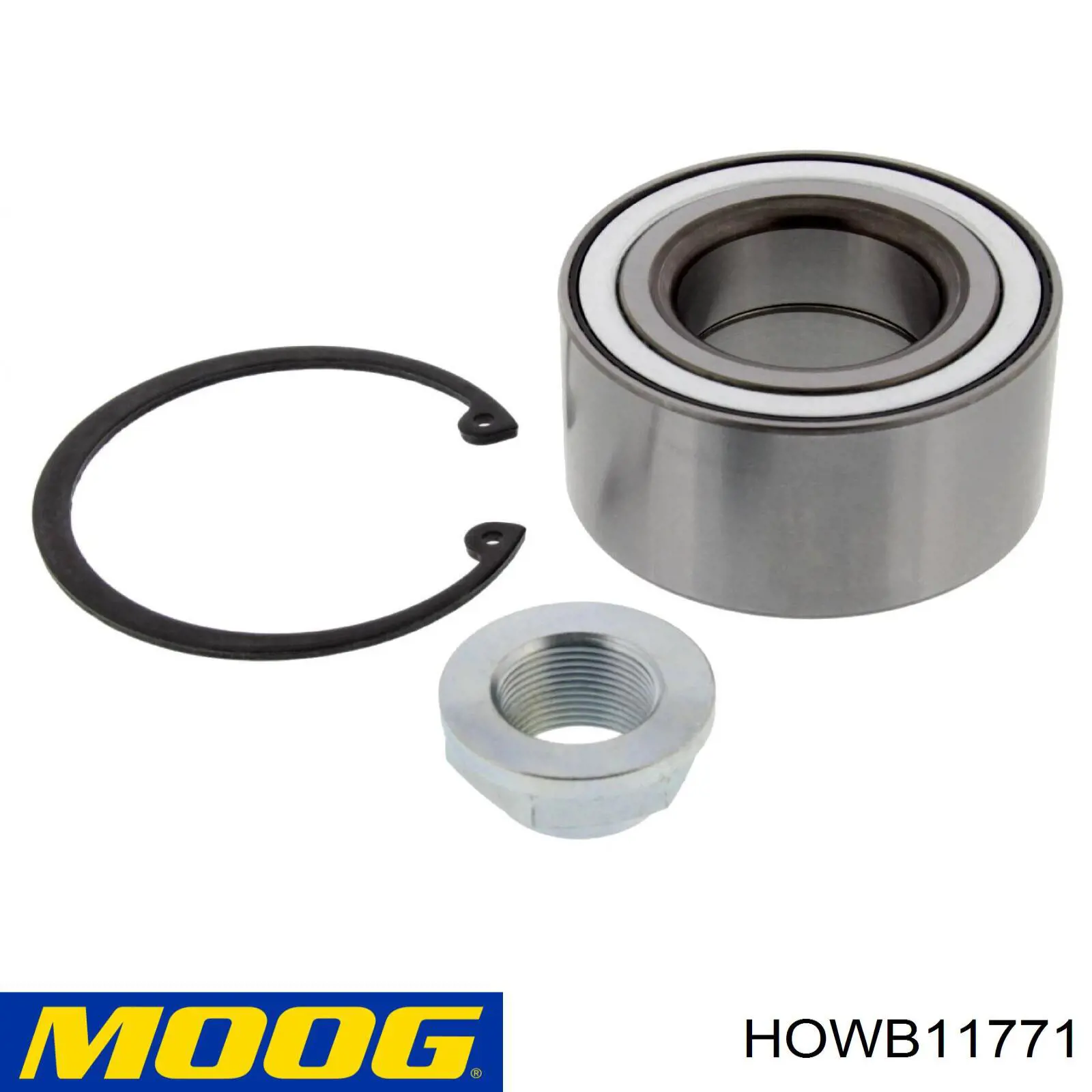 Cojinete de cubo delantero Moog HOWB11771 precio, desde 128,76 EUR