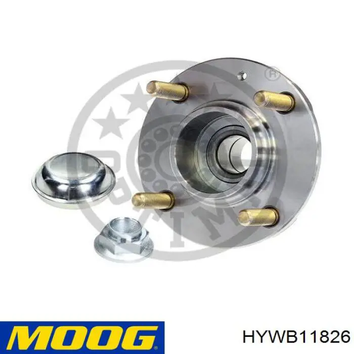 HYWB11826 Moog cubo de rueda trasero