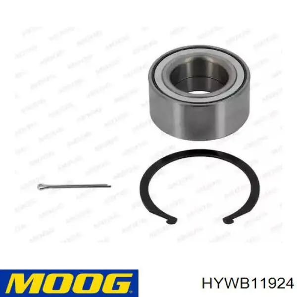Cojinete de rueda delantero Moog HYWB11924 precio, desde 21,08 EUR