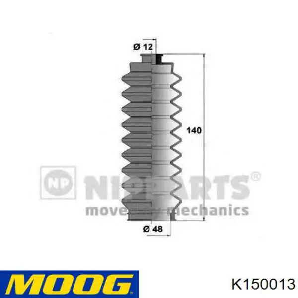 K150013 Moog fuelle dirección