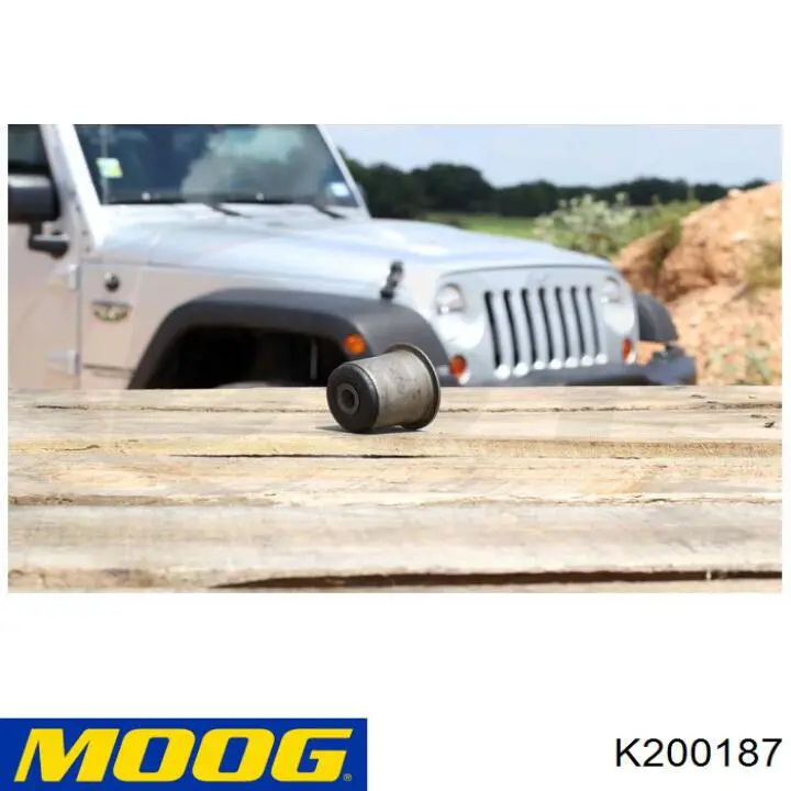Silentblock del soporte del diferencial delantero K200187 Moog