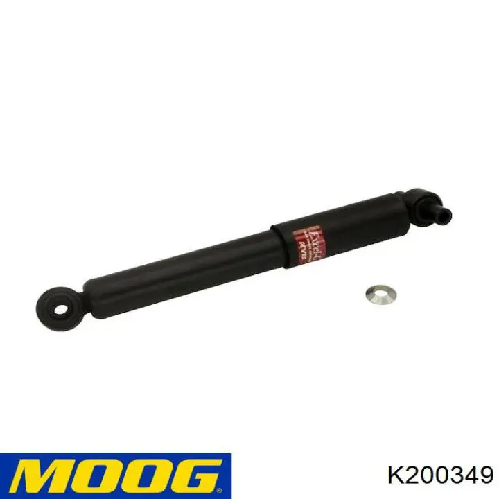 Disco de freno K200349 Moog