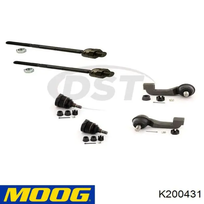 K200431 Moog suspensión, brazo oscilante trasero inferior