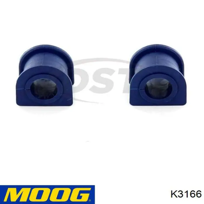 K3166 Moog silentblock de brazo de suspensión delantero superior