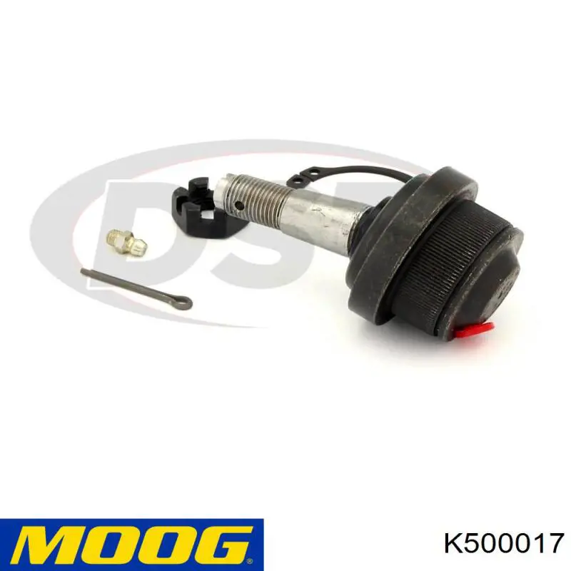 K500017 Moog barra oscilante, suspensión de ruedas delantera, inferior derecha