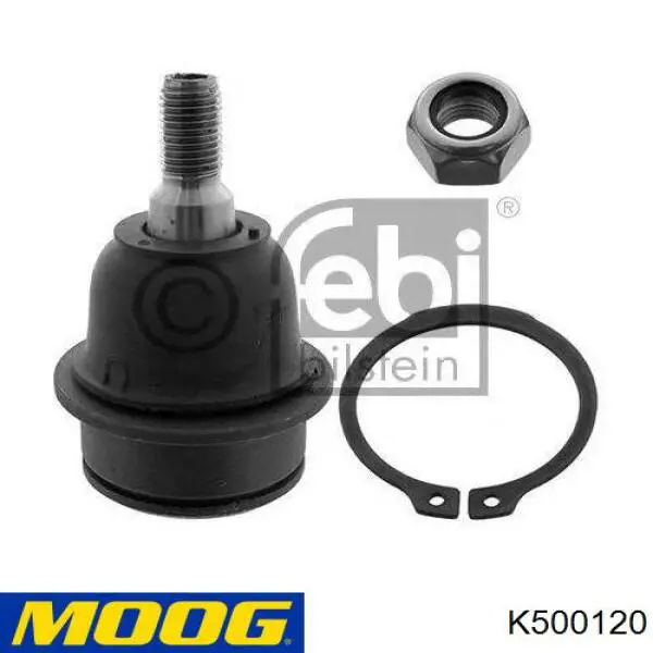 Rótula inferior de suspensión Moog K500120 precio, desde 15,53 EUR