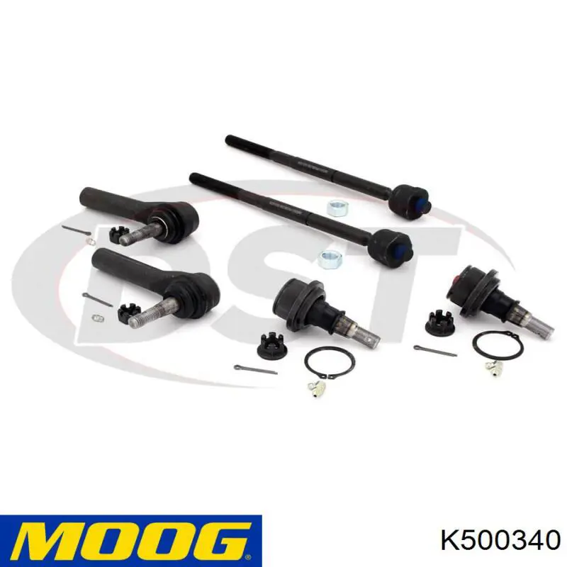 K500340 Moog Trapecio de suspensión delantera, superior izquierda