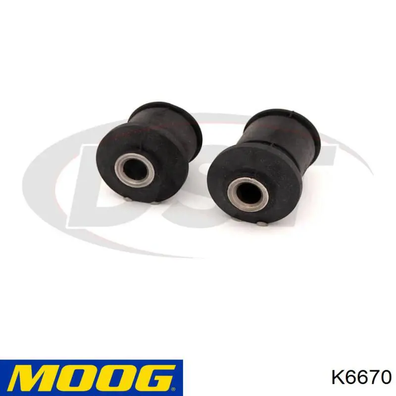 K6670 Moog silentblock de brazo de suspensión delantero superior