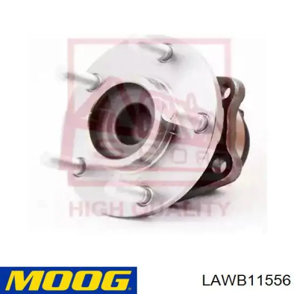 LAWB11556 Moog Rodamientos de rueda delantero