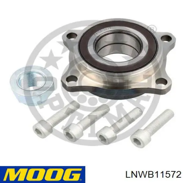 Comprar LNWB11572 Moog Cojinete de rueda delantero