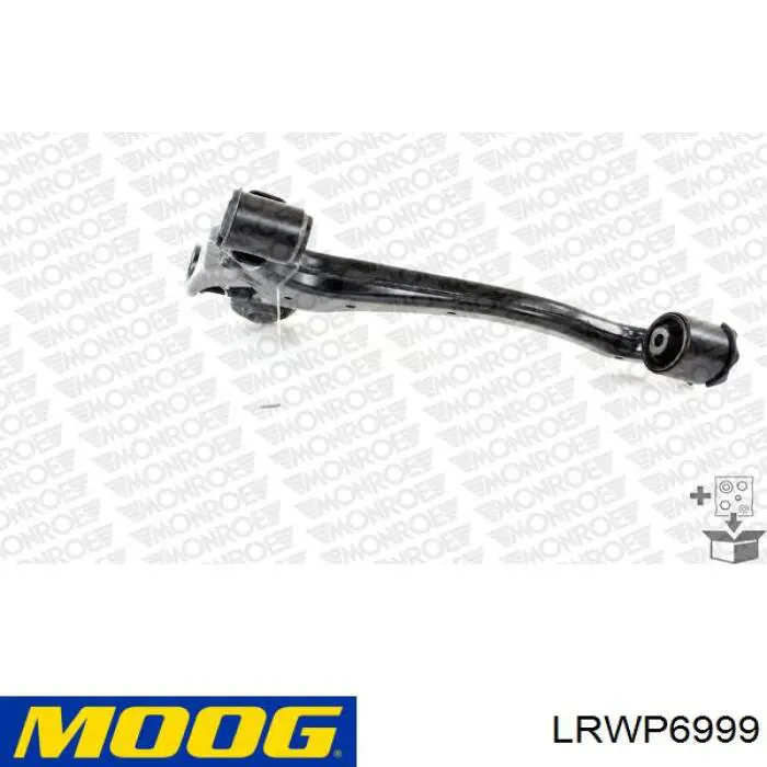 Brazo inferior izquierdo de la suspensión delantera TC2162 Delphi