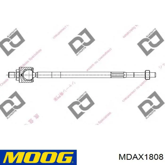 MD-AX-1808 Moog barra de acoplamiento