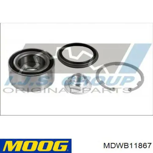Rodamiento de rueda delantero Moog MDWB11867
