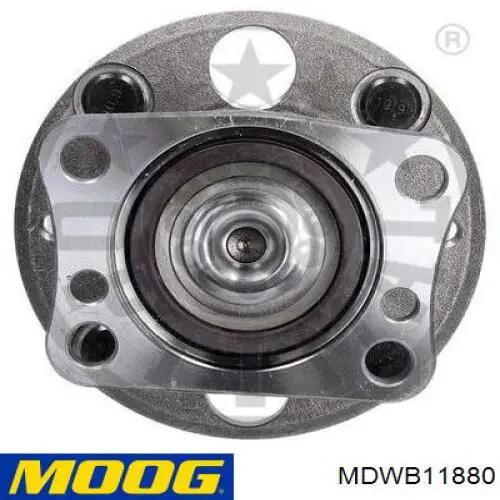 Cubo de rueda trasero WM2220 Metzger