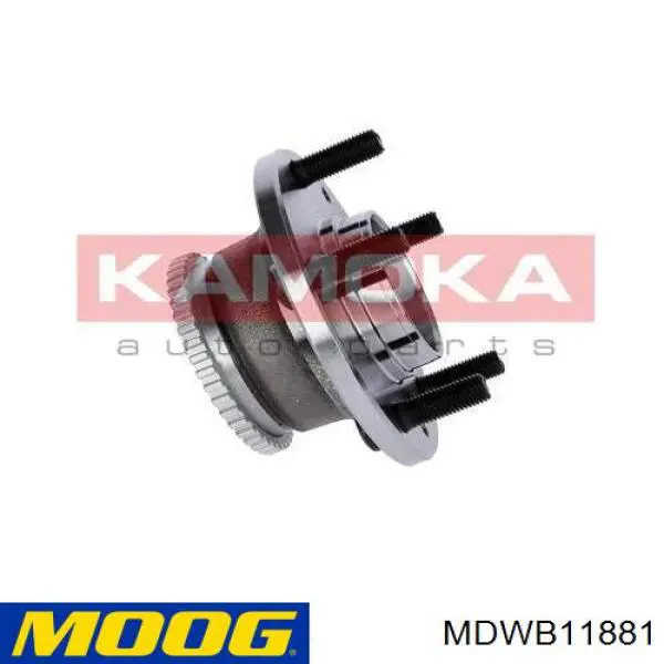 Cubo de rueda trasero MDWB11881 Moog