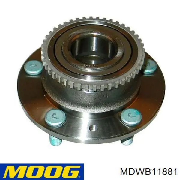 Comprar MDWB11881 Moog Cubo de rueda, Eje trasero