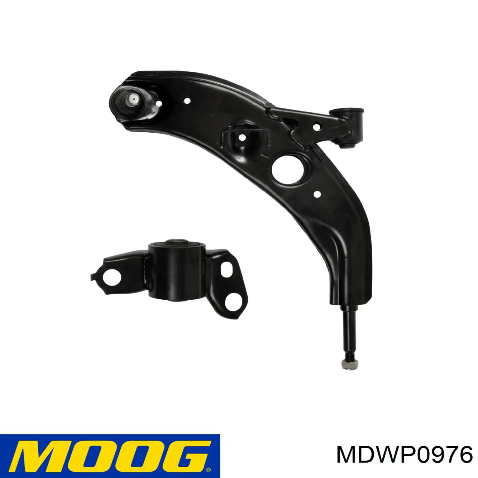 MDWP0976 Moog barra oscilante, suspensión de ruedas delantera, inferior izquierda