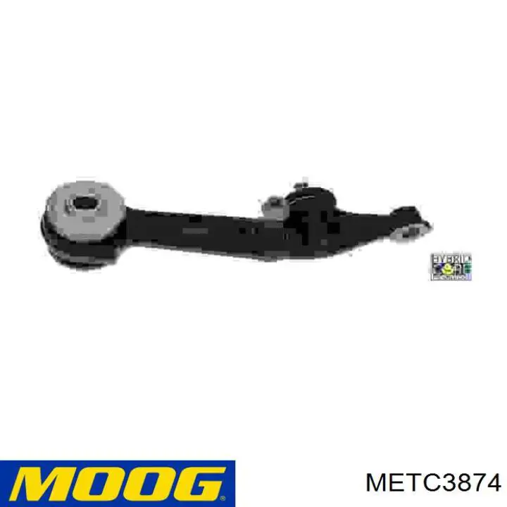 METC3874 Moog barra oscilante, suspensión de ruedas delantera, inferior izquierda