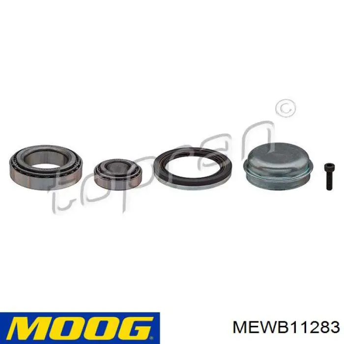 Cojinete de rueda delantero Moog MEWB11283 precio, desde 33,38 EUR