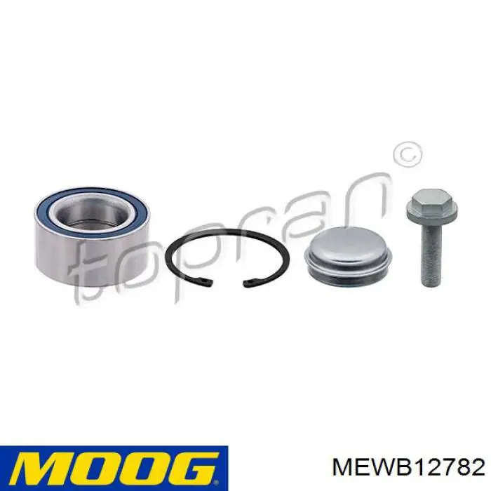 MEWB12782 Moog cojinete de rueda delantero