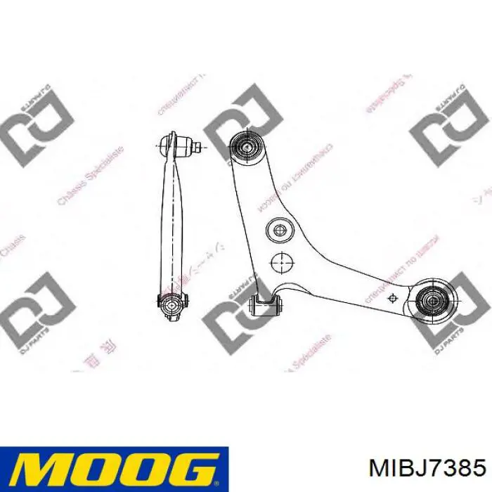 Comprar MIBJ7385 Moog Rótula inferior de suspensión