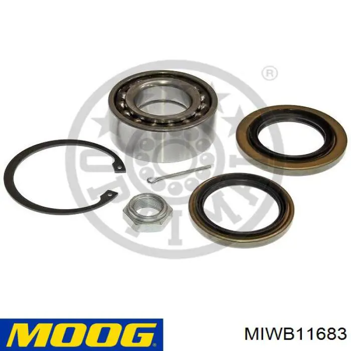 MIWB11683 Moog cojinete de rueda delantero