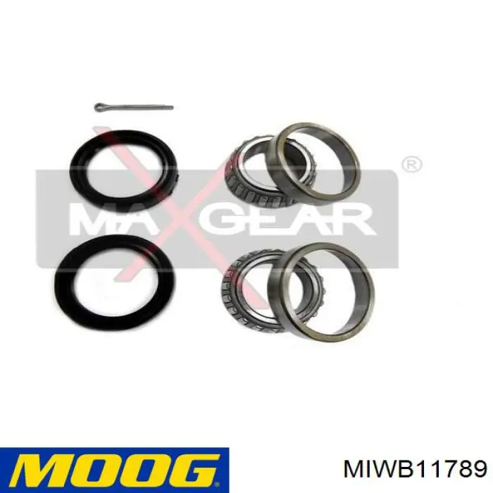 Cojinete de cubo delantero Moog MIWB11789 precio, desde 16,79 EUR