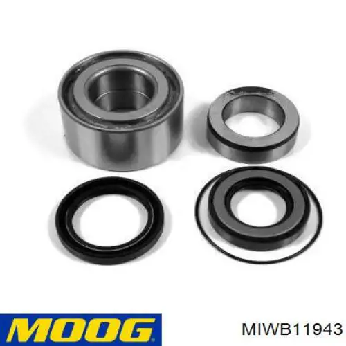 Cojinete de cubo delantero Moog MIWB11943 precio, desde 40,73 EUR