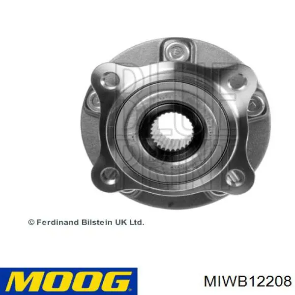 Rodamiento de rueda delantero Moog MIWB12208