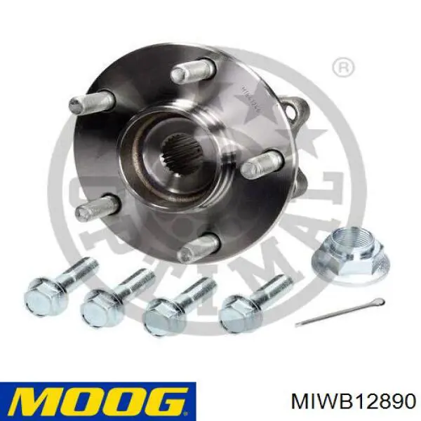 Buje de rueda Moog MIWB12890 precio, desde 73,76 EUR